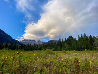 Late summer in the Canadian Rockies
