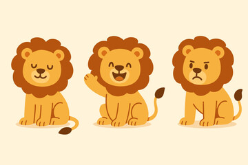 lion and lioness © Daniel