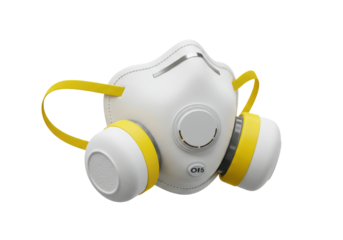 Isolated Protective Face Mask with Filters