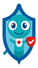 cyber safety kids shield mascot safe search