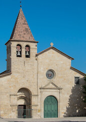 Ancient church, chaves historic center, portugal