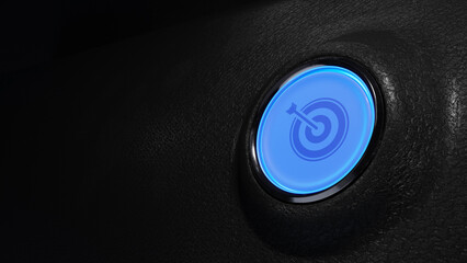 Futuristic Goal Activation Button