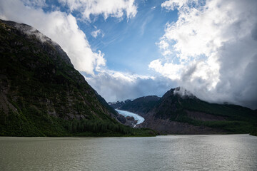 Canadian Rocky Mountains in the summer