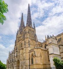 Fototapeta premium Saint André Cathedral, Bordeaux, Gironde, Nouvelle-Aquitaine, France