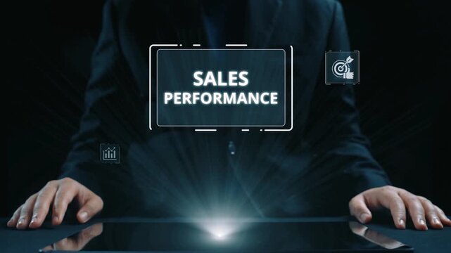 Digital sales performance dashboard showing sales performance metrics, performance trends, sales performance analytics, and sales improvement in business context. Elide