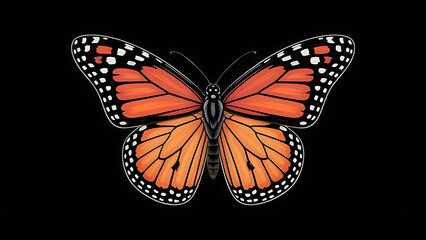 Majestic Monarch: Nature&rsquo;s Winged Wonder