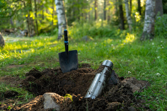 Bury the message in the future.Make a time capsule for posterity.