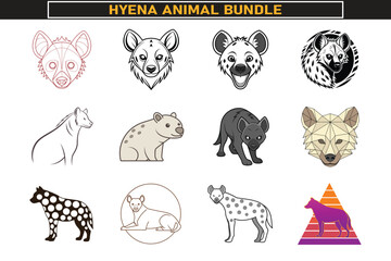 Cute cartoon animal icons set with pets and zoo animals in vector illustration