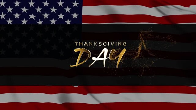 Family Prayer Around Table Happy Thanksgiving Day