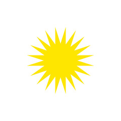Sun icon. Yellow sun icon png. Sun symbol png.
