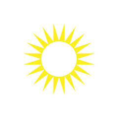 Sun icon. Yellow sun icon png. Sun symbol png.
