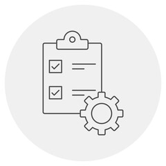 procedure Icon, Emergency Evacuation Procedure, Data Backup Procedure, Hiring Procedure, Complaint Handling Procedure, Safety Inspection Procedure