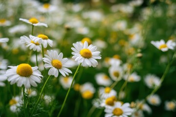 Fototapeta premium Chamomile scientifically called Matricaria chamomilla