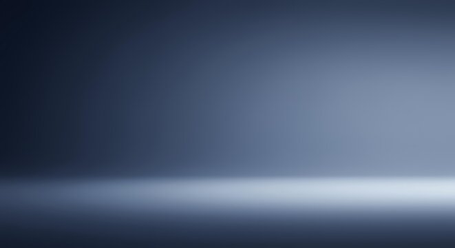 Cool blue gradient studio background with soft diffused lighting ideal for product photography and professional headshots