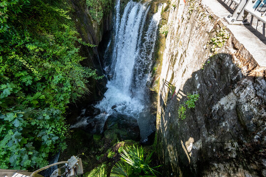 Cascate del Varone, Trento, Trentino Alto adige, italia