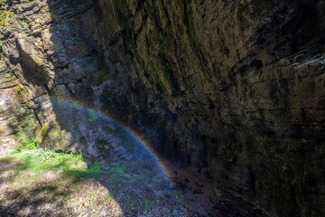 Cascate del Varone, Trento, Trentino Alto adige, italia