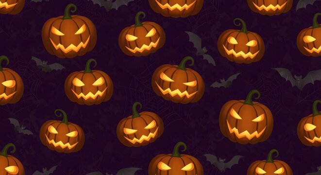 "ハロウィンドリンクメニューテンプレート"