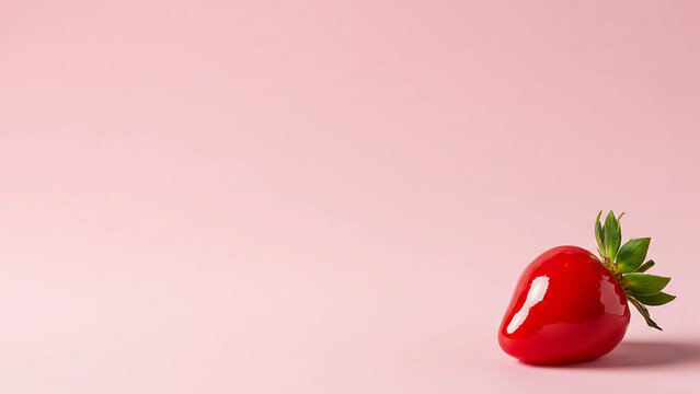 Morango do amor - Strawberry of Love Morango do amor with Creative Negative Space &ndash; Gourmet Brazilian Dessert