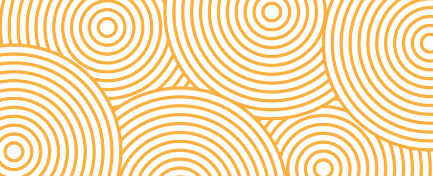backround Luxury patern Gold Yellow Line Round Shape Abstract , white And Gold backround round shape. vector