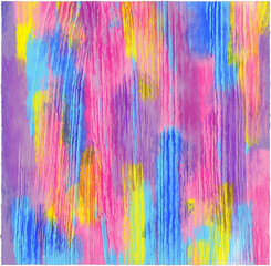 Vibrant Abstract Watercolor Painting Background
