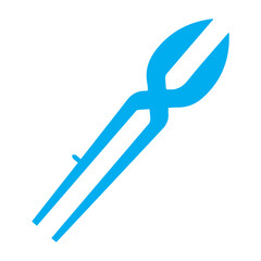 shears tool colored icon