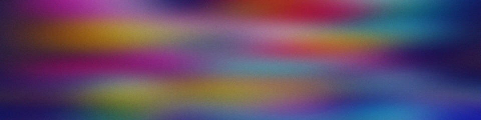 Multi color gradient blurry grainy abstract background 
