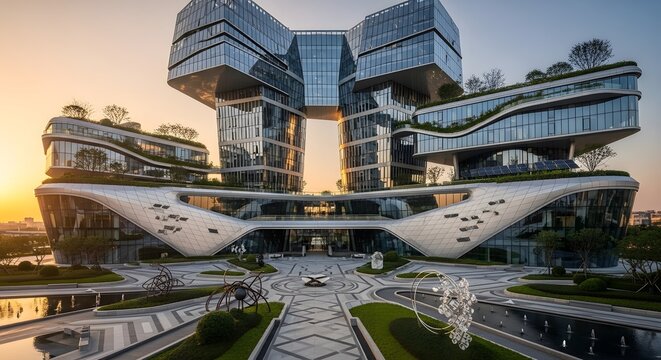 Futuristic Architectural Vision