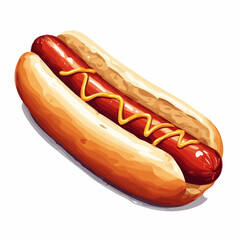 Very Delicious Hotdog design very cool