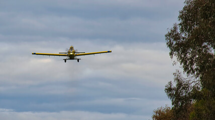 Air Tractor AT802 in low altitude operation