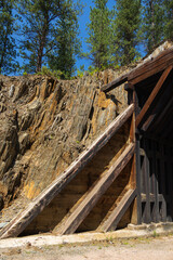 Tunnel A on the George S. Mickelson Trail, South Dakota