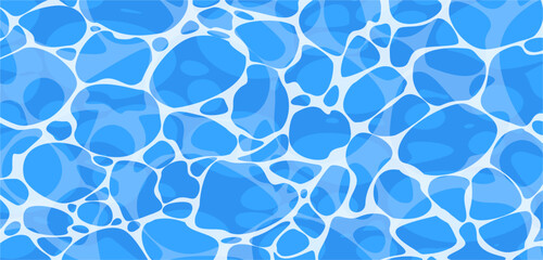 vector clean blue water background