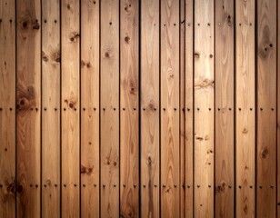 Fototapeta premium Close-up view of light brown wooden planks (2)