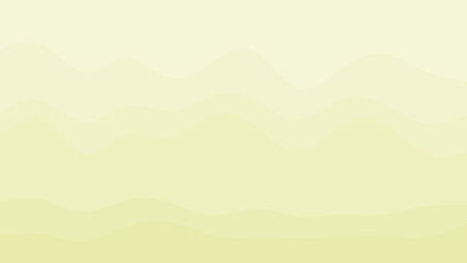 Soft, pastel yellow gradient background with subtle wave-like patterns creates a serene and versatile backdrop suitable for various design applications and artistic projects.