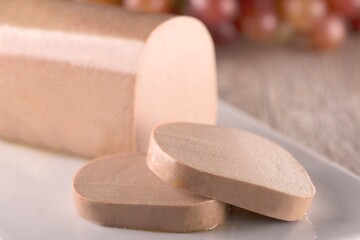 Block of goose foie gras