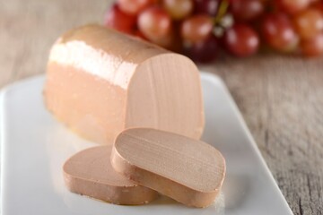 Block of goose foie gras