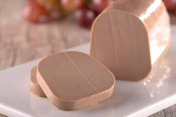 Block of goose foie gras