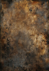 Tarnished Bronze and Faded Ornamental Echoes