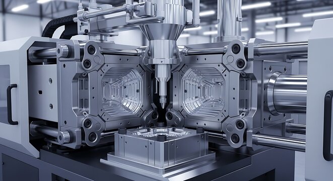 Precision Injection Molding Machine: Manufacturing Plastic Parts with Automation