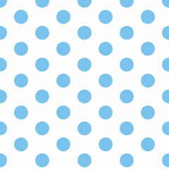 Light Blue Polka Dot Pattern Background. © UmmuAfifah