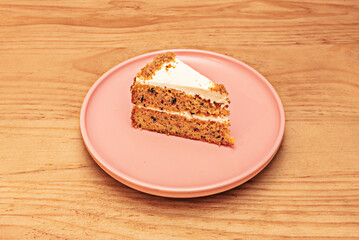 Mediterranean Carrot Cake: Flavored with orange blossom water and crushed pistachios