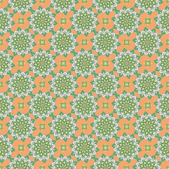 seamless pattern with flowers