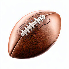 American Football, isolated on transparent background