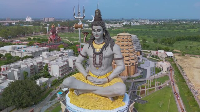 Drone View of Shiv Dham Vrindavan