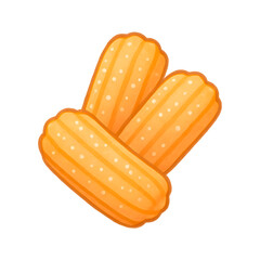 Sugar coated churros