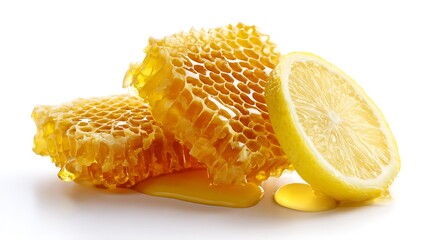 Sweet bees and honey high-definition pictures