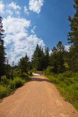 Bridge on the George S. Mickelson trail, South Dakota