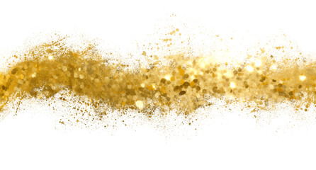 Shiny Gold Sparkle and Glow Texture for Festive Luxury element