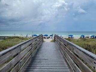 Obraz premium Busy Beach