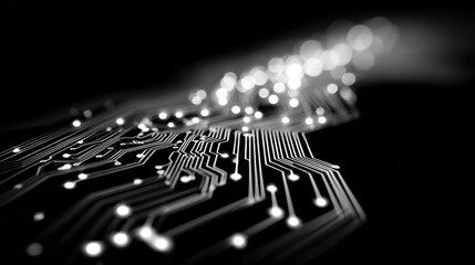 Abstract Circuitry Connection