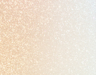 Fototapeta premium Beige, silver and gold colored glitter background, Iridescent glitter particles shimmering in pastel colors, luminous, translucent, dreamy, soft abstract texture, milky white opal effect